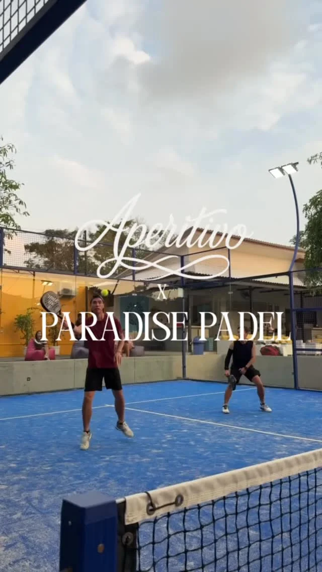 Padel gameplay at Paradise Padel Bali
